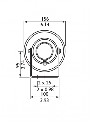 BOSCH M_LBC348112US - Altavoz de Bocina / 10W / 6" / 70V - Image 2