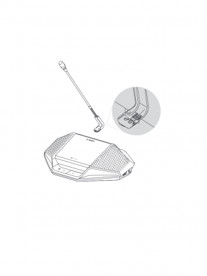 BOSCH M_DCNMDE - Dispositivo de debate con pantalla táctil 4.3" /  Lector NFC - Image 2