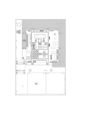 KIDDE F_FX64RSP - Panel de Alarma Contra Incendio / capacidad de 64 puntos / 2 NACs / Rojo / 110V / Español - Image 2