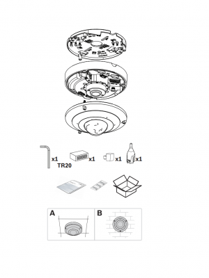 BOSCH V_NDS5704F360LE - Domo fijo 12MP 360º IP66 IR / FLEXIDOME panoramic 5100i IR - Image 2