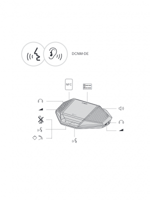 BOSCH M_DCNMDE - Dispositivo de debate con pantalla táctil 4.3" /  Lector NFC - Image 8