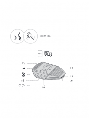 BOSCH M_DCNMDE - Dispositivo de debate con pantalla táctil 4.3" /  Lector NFC - Image 9