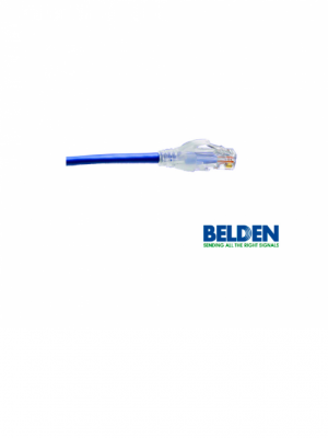 BELDEN C601106004- PATCH CORD/ CAT 6 +/ UNIVERSAL/ AZUL REY/ 4FT - Image 1