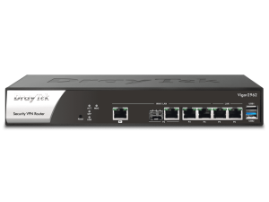 DrayTek VIGOR2962- Ruteador Multi-WAN Balanceador para PyMEs, hasta 200 túneles VPN, 1 puerto WAN 2.5GB, 1 combo SFP & RJ45 WAN, 2 puertos LAN & WAN GE, 2 LAN RJ45 GE, con filtrado web - Image 3