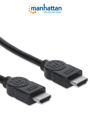 MANHATTAN 308458 - Cable HDMI de Alta Velocidad de 22.5 Metros/ Resolución 4k@30Hz/ Soprota 3D/ HDMI Macho a Macho/ Soporta Canal de Retorno de Audio (ARC)/ Blindado para Reducir Interferencia/ - Image 1