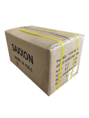 SAXXON OWAC4100J - Cable de alarma / 4 Conductores / CCA/ Calibre 22  AWG / 100 Metros / Recomendable para control de acceso / Videoportero / Audio / Reforzado - Image 4