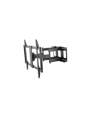MANHATTAN 461221 Soporte para TV, de pared, movimiento articulado, pantallas curvas o planas de 60" a 100" de máximo 80 kg #I&MBFIN - Image 1