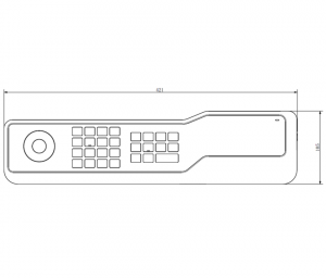 DAHUA NKB5000-F - Teclado Controlador de Red HD/ Control de PTZs, DVRs, NVRs e IPC/ 4 Salidas HDMI/ Soporta Función de Videowall/ Soporta Resolución 4k/ Onvif/ Teclado Inalámbrico/ Pantalla Tactil de 10 Pulgadas/ Wifi/ RS232/RS485/ #ProAccesorios - Image 6