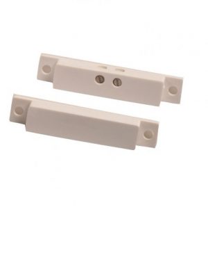 BOSCH I_ISNC60W - Paquete de 10 contactos magneticos de conexion terminal fina Compatible panel alarma BOSCH / RISCO / DSC / IHORN / - Image 1