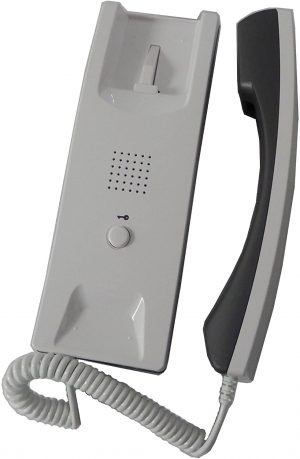 COMMAX DR8AMAP - Kit de frente de calle de audio DR8AM para 8 apartamentos incluye 8 auriculares DPSS y fuente de energía RF1A de 12VDC/ Soporta función de apertura de puerta - Image 3