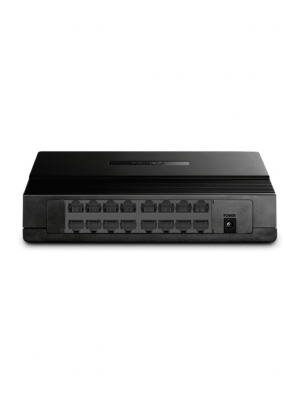 TP-LINK TL-SF1016D - Switch de escritorio con 16 puertos RJ45 Fast Ethernet, diseño en plástico y configuración Plug and Play. - Image 3