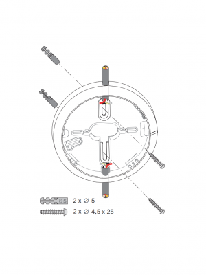 BOSCH F_MSR320 BASE DE DETECTOR CONVENCIONAL CON RELE #MCI2 - Image 3