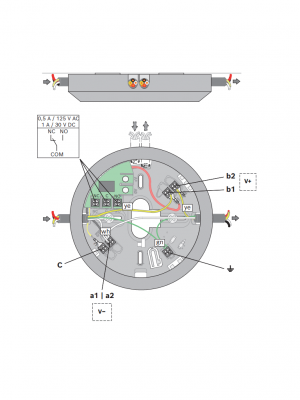 BOSCH F_MSR320 BASE DE DETECTOR CONVENCIONAL CON RELE #MCI2 - Image 6