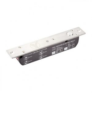 YLI YB700ALED - Cerradura eléctrica de Perno con indicador led, de uso rudo para control de acceso , cuenta retardo de tiempo de 3,6 y 9 segundos con hasta 2000 Kg de fuerza de sujeción #HD5