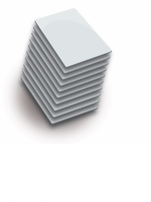 ZKTECO MIFARECARD4K - Paquete de 10 Tarjetas Mifare 13.56 Mhz/ PVC/ Imprimibles/ 4 Kilobyte de memoria - Image 1
