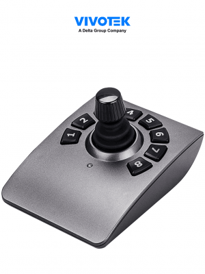 VIVOTEK AJ-001 - Control de palanca joystick para NVR, PTZ y Software VAST 2, VSS VIVOTEK con 8 teclas y conector USB - Image 1