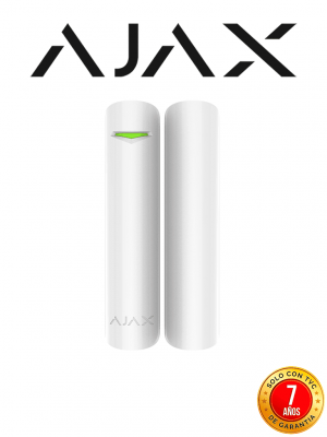 AJAX  DoorProtectW - Detector magnético de apertura inalámbrico. Color Blanco (26762.03.WH3) #VIVESEGURO - Image 1