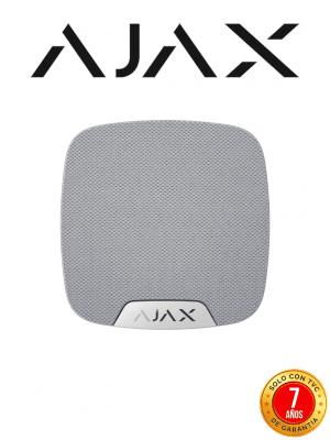 AJAX HomeSirenW - Sirena interior inalámbrica. Color Blanco (28275.11.WH3) #VIVESEGURO - Image 1