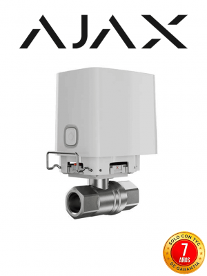 Ajax WaterStop - Válvula Inteligente de cierre de agua (3/4"). Color Blanco - Image 1