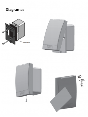 BOSCH A_ARASER40IP65- CAJA CON PROTECCION IP65/ LECTUS SECURE 4000 - Image 2