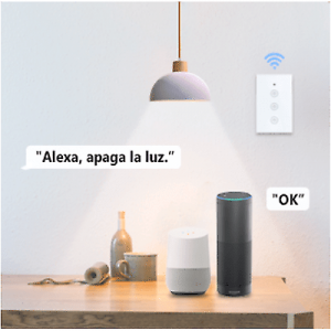 NGTECO NGS103 - Apagador Inteligente WiFi 3 Botones Touch / Control Remoto vía App / Control por Voz / Temporizador / Panel Táctil de Alta Sensibilidad / WiFI 2.4 GHz / Se requiere Cable Neutro / Compatible con Alexa y Asistente de Google - Image 5