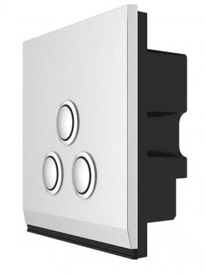 WULIAN SWITCH3 - Apagador Inteligente de Formato Europeo / cuenta con 3 Botones L para controlar 3 lamparas/ Capacidad de 10 Amp /  Protocolo Zigbee - Image 2
