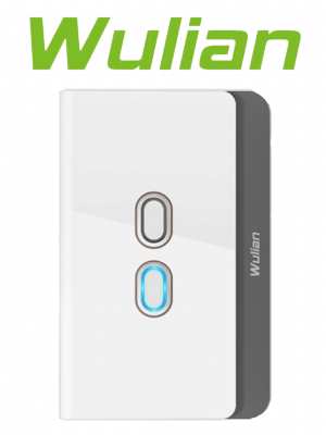 WULIAN SWITCHA2LN - Apagador Inteligente Formato Americano Conexión LN 2 Botones /  Zigbee /  Instalación sin Modificar chalupas existentes - Image 1