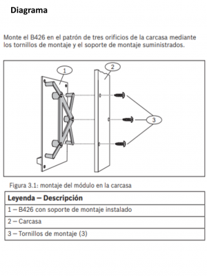 BOSCH I_B426 - Modulo de interfaz de red compatible con series g y b - Image 2