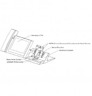 DAHUA VTM123 - Soporte para Escritorio de VTH5221D-S2, VTH2421FW, VTH1550CH, VTH2421FW-P #TocToc - Image 2