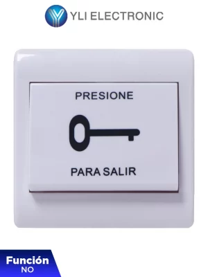 YLI PBK812 - Botón de Salida Mecánico, Carcasa Plástica, Función NO - Image 1