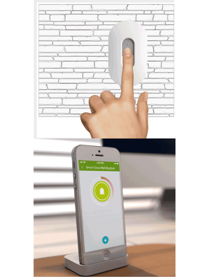 WULIAN DOORBELLBUT- Botón de timbre para puerta conexión Zigbee/ Funciona como botón de emergencia, timbre, puede asignarse para creación y control de escena en Aplicación desde smartphone - Image 2