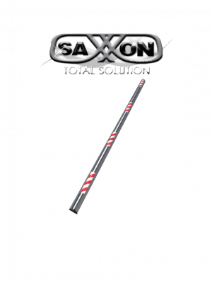 SAXXON SAX30B Brazo de aluminio de 3 metros / Reflejantes en color rojo / Para barrera manual EH30L / Sobre Pedido - Image 1