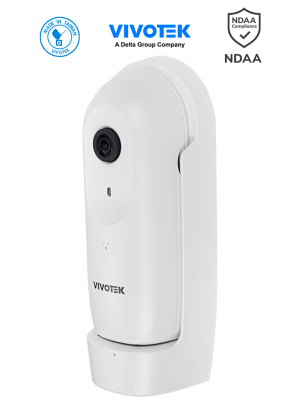 VIVOTEK CC9160-H - Cámara IP Panorámica para interior, 2 MP, WDR Pro, Visión 180º, Ciberseguridad Trend Micro, Smart Stream III, Micrófono Integrado, Visión SNV, Conectores DI/DO, ONVIF #V1 #TM - Image 1