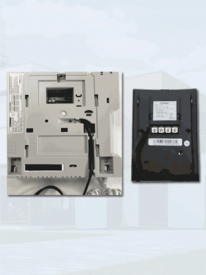 COMMAX CDV43K2DRC4LN - Kit de videoportero Commax a color con monitor de 4.3 pulgadas y auricular, frente de calle, comunicación con audio y video, función de apertura de puerta no requiere configuración #CMX - Image 2
