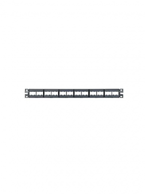 PANDUIT CPP24WBLY Panel de Parcheo Mini-Com,  24 Puertos, 1 UR vacío (sin conectores) Sin Blindaje - Image 1