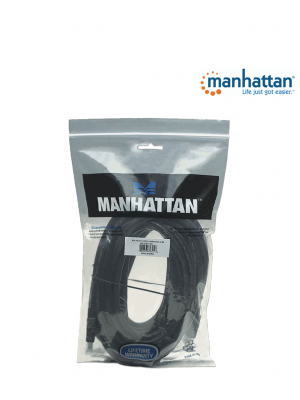 MANHATTAN 323246 - Cable HDMI de Alta Velocidad de 10 Metros/ Resolución 4k@30Hz/ Soporta 3D y Canal de Ethernet de 100 Mbps/ HDMI Macho a Macho/ Soporta Canal de Retorno de Audio (ARC)/ Blindado para Reducir Interferencia/ #MCI2 - Image 2