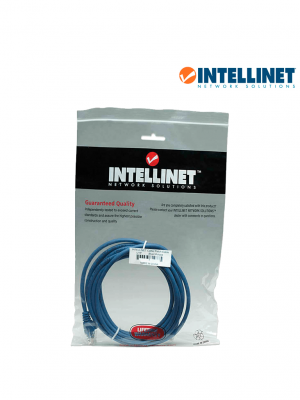 INTELLINET 318938 - CABLE PATCH / 1.0m( 3.0f) / Cat 5e / UTP AZUL - Image 2