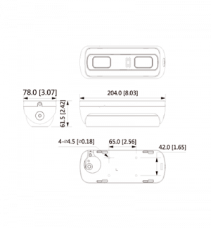 DAHUA IPC-HDW8341XN-3D-0360B-S2 - Cámara IP Dual Resolución de 3 MP/ Lente 3.6 mm/  ∢ 79°/ IR 20 mts/ IA WizMind/ Cont. de Personas/ Personas en Areas/ Gestion de Filas/ Starlight/ ePoE/H.265+/ IP67/ IK10/ Micrófono/ Sirena/ E&S Alarma y Audio - Image 3