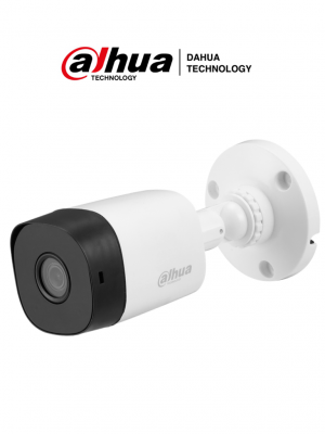 DAHUA HAC-B1A51N-0280B - Cámara Bullet 5 Megapixeles con lente de 2.8 mm y ángulo de 106°. Visión nocturna IR de hasta 20 m, certificación IP67 para exteriores, compatible con CVI, CVBS, AHD y TVI. #HDCVI9.0 #5MP #VIVA #TECNOWEEN #TW1. - Image 1
