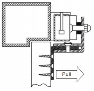 YLI YM350WS - Cerradura Magnética para Control de Acceso / Fuerza de Sujeción de 350 kg (800 lb) / Para puertas de madera, vidrio y metálicas / IP68 para uso exterior e interior - Image 4