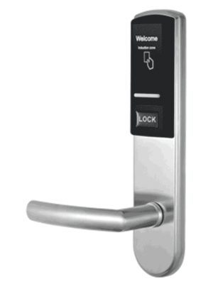 ZKTECO LH3000L - Cerradura Izquierda para Hotel con Tecnología Mifare 13.56 MHz, Compatible con Puertas de 40 a 55 mm de Grosor, 2 Pestillos de Seguridad, Fabricada en Acero Inoxidable, Capacidad de Registro de 224 Eventos #MCI2 #ZMCIQ2 - Image 3