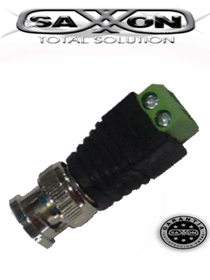 SAXXON PSUBR14 - Bolsa de 10 conectores BNC macho con terminales tipo tornillo - Image 1