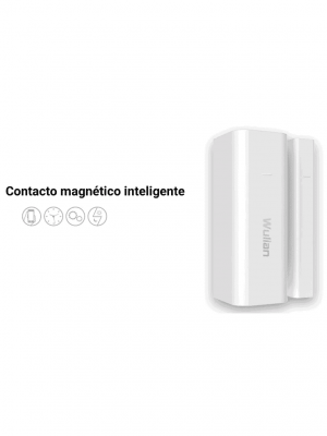 WULIAN DOORDETECTOR - Contacto Magnético Inteligente para Puerta o Ventana /  Zigbee / Envía Alertas con cada Evento de Intrusión y Vincula con otros Dispositivos Wulian a traves de aplicacion en celular - Image 1