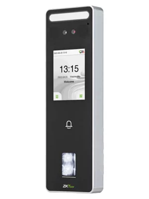 ZKTECO SpeedFaceV3L - Control de Acceso y Asistencia Visible Light con Autenticación Facial (500 Rostros), Huella Digital BioID+ (3000), Registro de 200,000 Eventos, IP65 y Conectividad TCP/IP  #ZKL #zlink - Image 2