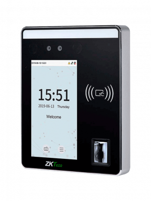 ZKTECO SpeedfaceH5L - Terminal de Control de Acceso y Asistencia/ 6000 Rostros/ 10000 Tarjetas o QR/ 6000 Huellas/ 3000 Palmas/ Pantalla Touch de 5/ Reconocimiento a 2m/ Serie Visible Light/ TCP/IP #ZKA - Image 3