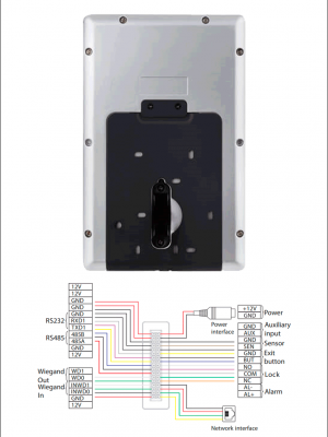 ZKTECO ProFace X- Terminal de Control de Acceso con Reconocimiento Facial/ para Exterior de -30° hasta 60°/ 30,000 Rostros/ 50,000 Tarjetas RFID 125 Khz/ 8 Pulgadas/ IP68/ IK04/ Serie Visible Light - Image 4