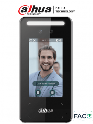DAHUA ASI6213J-MW - Control de Acceso para Exterior con Reconocimiento Facial/ Pantalla de 4.3 Pulgadas/ Cámara de 2MP y Luz Blanca/ 6,000 Rostros/ 6,000 Password y Tarjetas Mifare/ Comunicación TCP/IP/  #SMBAlmacén #ÉxitosDahua - Image 1