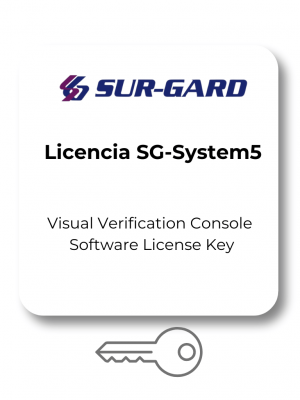 DSC SGSYS5CONSLVV - Licencia SG-System5 Visual Verification Console Software License Key - Image 1