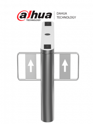 DAHUA ASGB521H-D - Swing Barrier Media para exterior/ 1 Carril/ Motor Electrico CD/ Acero Inoxidable/ Puerto RS232/ Soporta Conteo de Entrada y Salida/ 20personas x minuto/ Entrada de Alarma de Incendio para desbloqueo/ - Image 1
