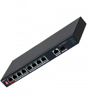 DAHUA PFS3110-8ET1GT1GF-96 -Switch PoE de 10 Puertos/8 Puertos Poe 10/100/1Puerto SFP de1000 Mbps/1 Puerto Uplink de 10/100/1000/ 96 Watts Totales/ Alimentación hasta 250 Mts/Soporta PoE Whatchdog/Puerto Rojo soporta IEEE 802.3bt/#SwitchD2 #REM #MCI2 #RMM - Image 4